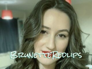 BrunetteRedlips